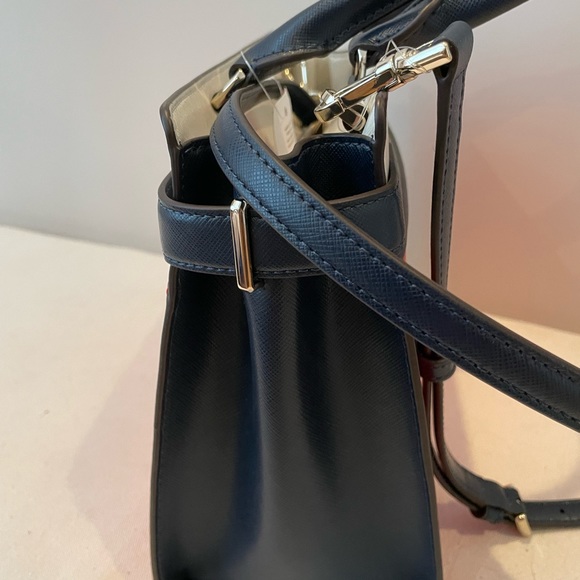 Kate Spade Medium Satchel Red Multi Crossbody Satchel - Picture 5 of 9